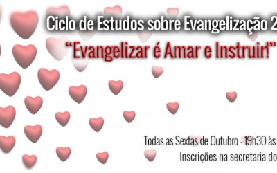 Ciclo de Estudos sobre Evangelização 2015